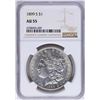 Image 1 : 1899-S $1 Morgan Silver Dollar Coin NGC AU55