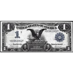 1899 $1 Black Eagle Silver Certificate Note