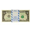 Image 1 : Pack of (100) Consecutive 2013 $1 Federal Reserve STAR Notes Dallas