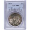 Image 1 : 1882-S $1 Morgan Silver Dollar Coin PCGS MS65 Amazing Toning