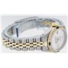 Image 5 : Rolex Ladies Two Tone 14K MOP Diamond & Emerald Datejust Wriswatch