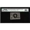 Image 1 : March 3, 1863 10 Cents Second Issue Fractional Currency Note PMG Choice Unc. 64