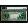 Image 2 : 1918 $5 Federal Reserve Note Minneapolis Fr.799 PMG Very Fine 30