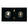 Image 2 : 1995 Civil War Battlefield Commemorative (2) Coin Set w/Box & COA