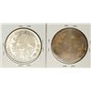 Image 2 : Lot of (2) 1978 Mexico Cien Pesos Silver Coins
