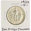 Image 1 : 1936-D San Diego Commemorative Half Dollar Coin