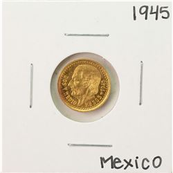 1945 Mexico 2 1/2 Pesos Gold Coin