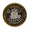 Image 2 : .999 Fine Silver St. Croix Casino Turtle Lake $10 Limited Edition Gaming Token