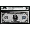 Image 1 : 1914 $10 Federal Reserve Note Richmond Fr.920 PMG Very Fine 30