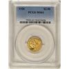Image 1 : 1926 $2 1/2 Indian Head Quarter Eagle Gold Coin PCGS MS61
