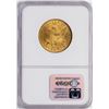 Image 2 : 1895 $10 Liberty Head Eagle Gold Coin NGC MS61