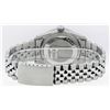 Image 5 : Rolex Men's Stainless Steel Diamond Lugs & Sapphire Datejust Wristwatch