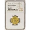 Image 1 : AH389-421 Ghaznavid Dinar A-1607 Mahmud Gold Coin NGC Genuine