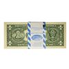 Image 2 : Pack of (100) Consecutive 2013 $1 Federal Reserve STAR Notes Chicago