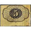 Image 2 : July 17, 1862 Five Cents First Issue Fractional Currency Note