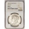 Image 1 : 1884-O/O VAM-10 $1 Morgan Silver Dollar Coin NGC MS63 Hot 50
