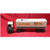 Image 1 : Vintage 16.5" Safewau Grocery Store Semi Truck and Trailer