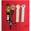 Image 1 : 4 Different Craft Beer Beer Taps Handles