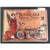 Image 1 : The Sunbeam Motorcycle Sign. Reproduction