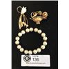 Image 1 : Lot of 3 Pieces of Jewelry