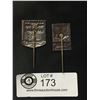 Image 2 : 2 Pre World War 2 German Pins. Tinnies