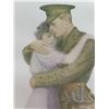 Image 2 : World War 1 Print in Frame. 13" x 17.5 " Chips in Frame Only