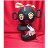 Image 1 : Vintage Winky Blinky 1960s Inflatable Doll Black Baby Squeak Toy