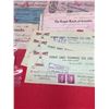 Image 2 : 10 Vintage Cheques From Vancouver BC