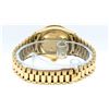 Image 6 : Rolex Ladies 18K Yellow Gold Sapphire And Blue Vignette Diamond President Wristw
