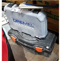 TOOL BOX & DREMEL MULTI TOOL
