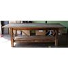 Image 1 : MOVIE PROP LARGE VINTAGE WORKSHOP TABLE