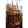 Image 1 : 6 WOOD EASELS