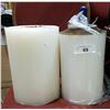 Image 1 : TWO ROLLS INDUSTRIAL SHRINK WRAP