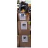 Image 1 : MOVIE PROP LOT - TOOL CHEST STEP CADDY, TOY CLAW & 3 LARGE UNOPENED BOXES