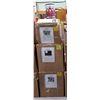 Image 1 : MOVIE PROP LOT - RACE CAR LAMP, VINTAGE METAL STEP-STOOL & 3 LARGE UNOPENED BOXES