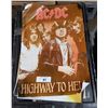Image 2 : MOVIE PROP LOT - AC/DC POSTERS, & 3 TOTES