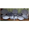 Image 1 : APPROX 56 PIECE JOHNSON BROS. "GREY DAWN" DINNER SET