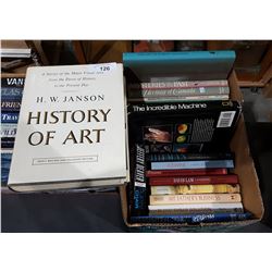 BOX OF 17 HARD COVER COFFEE TABLE BOOKS