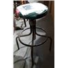 Image 1 : VINTAGE METAL WORK STOOL - MOVIE PROP