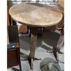 WOOD PUB TABLE - MOVIE PROP