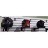 Image 1 : THREE MOTORCYCLE HELMETS