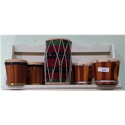 3 BONGO DRUMS