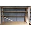 Image 1 : CUSTOM BUILT WOOD SHELVING