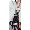 Image 1 : SET OF GOLF CLUBS, GOLF BAG & HOCKEY STICK - MOVIE PROP