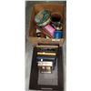 Image 1 : TWO BOXES OF ASSORTED VINTAGE COLLECTIBLES, MINI PICTURES ETC