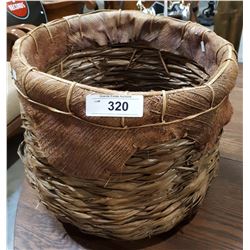 HAND WOVEN FIELD BASKET