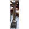 Image 1 : CARVED WOOD DISPLAY STAND -  MOVIE PROP