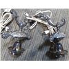 Image 1 : PAIR VINTAGE SILVER PLATE WALL SCONCE LAMPS