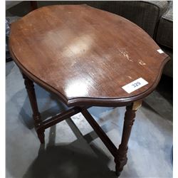 MAHOGANY OCCASIONAL TABLE - MOVIE PROP