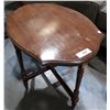 Image 1 : MAHOGANY OCCASIONAL TABLE - MOVIE PROP